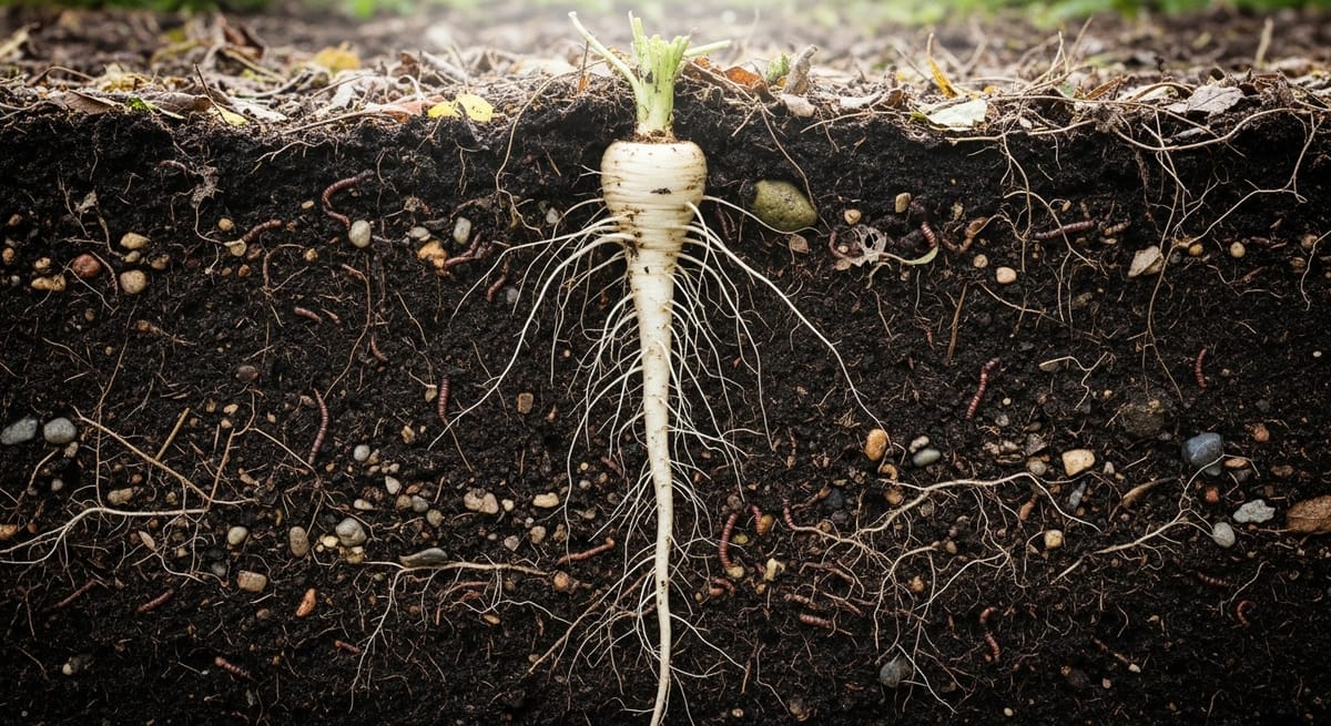 3 Meter tief: Die unterschätzte Macht der Gemüsewurzeln