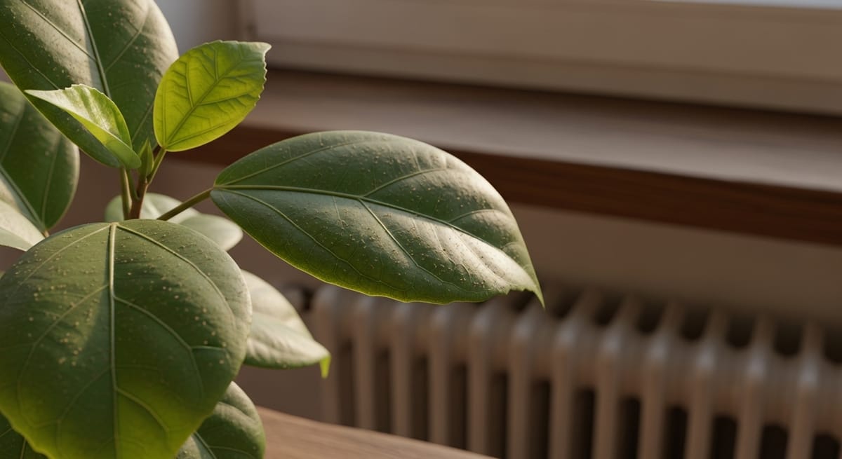 Spinnmilben im Winter bekämpfen: So schützt du deine Zimmerpflanzen vor der Heizungslufttrockenheit
