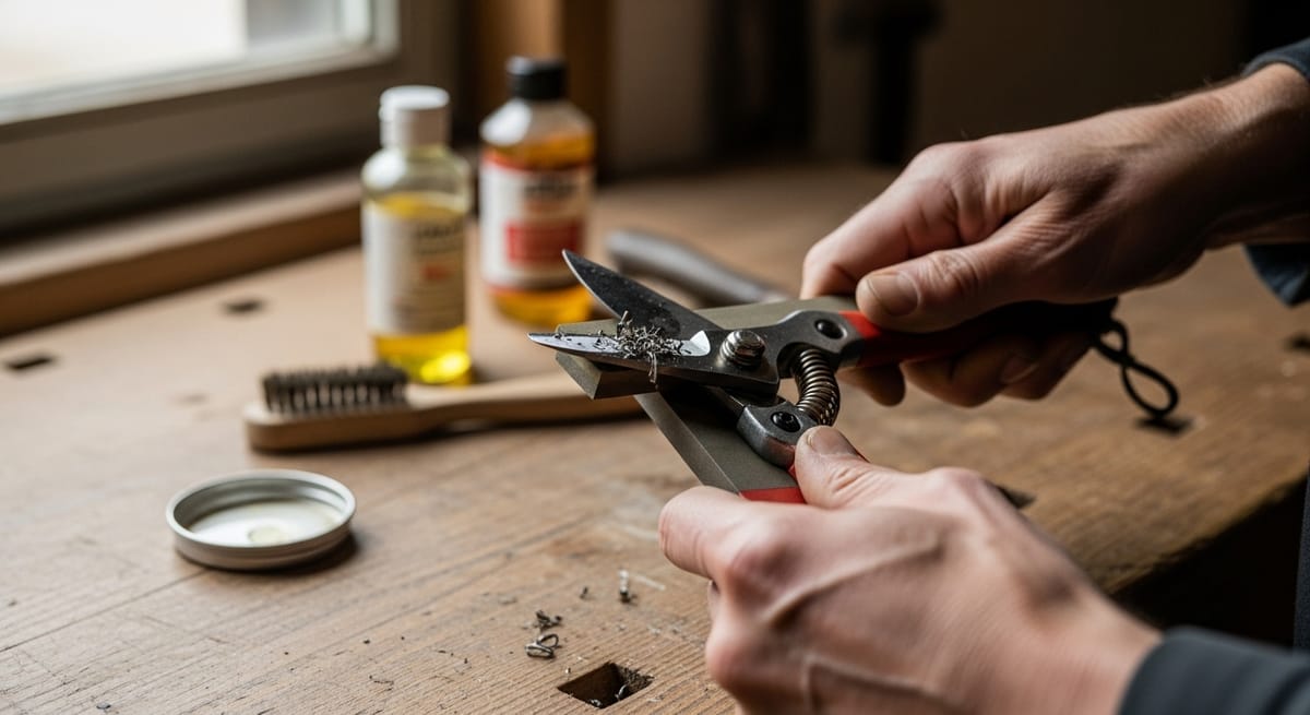 Schärfen leicht gemacht: Wie Sie Gartenscheren jetzt perfekt für den Frühling trimmen