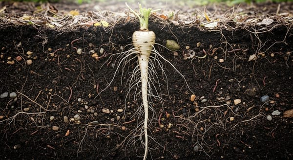 3 Meter tief: Die unterschätzte Macht der Gemüsewurzeln