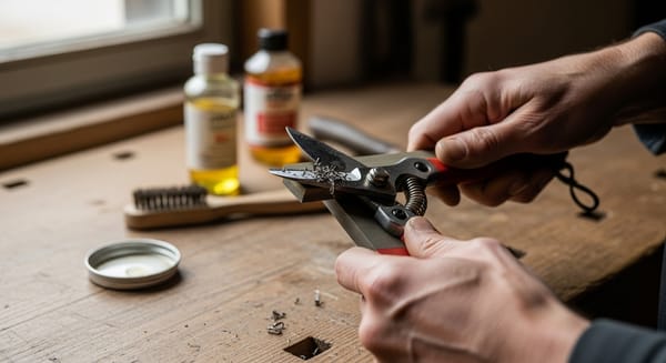 Schärfen leicht gemacht: Wie Sie Gartenscheren jetzt perfekt für den Frühling trimmen